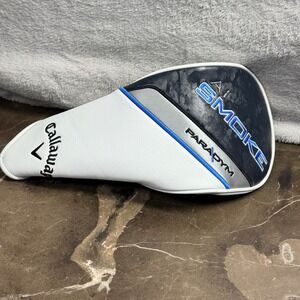 Callaway Paradym Ai Smoke Fairway Wood Headcover Unisex OS White Blue Carbon